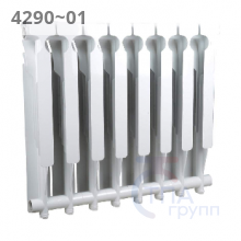 Радиатор секционный алюминиевый Ogint Alpha 500 - 7 секций